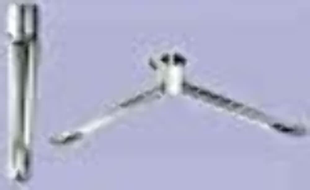 Heng's HGTL Tripod Table Leg Silver, 7*7.1*40.4 centimeter