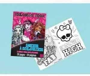 amscan Monster High Coloring Book Bulk [12 Retail Unit(s) Pack] - 394590