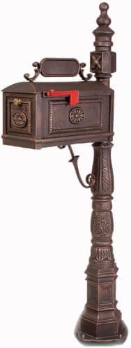 Better Box Mailboxes Decorative Residential Curbside Cast Aluminum Mailbox Bronze Authentic * Original * Exclusive