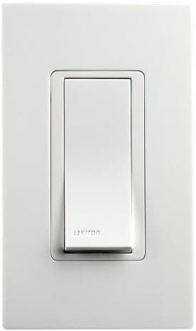 Leviton VZ0SR-10Z Vizia Coordinating Switch Remote 120-Volt AC Dimmers/Fan Speed Control White, Ivory, Light Almond