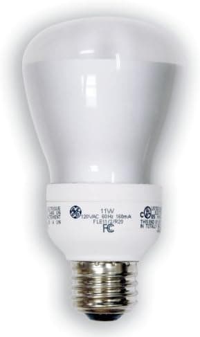 GE 47477-3 11 Watt (50 Watt equivalent) Energy Smart Floodlight 7 Year Life R20 Light Bulb 3-Pack