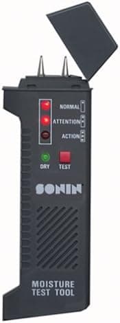 Sonin® #50210 14% to 20% Pin LED Wood, Concrete, Plaster, Carpet and More! LED Moisture Meter