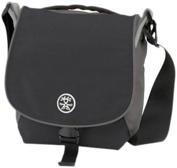 Crumpler 4 MILLION DOLLAR HOME Shoulder Photo Bag (Black/Gun Metal/Oatmeal)