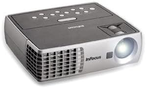 InFocus IN1102 Ultra Mobile Widescreen DLP Projector, 2.75 lbs, WXGA, 2200 Lumens