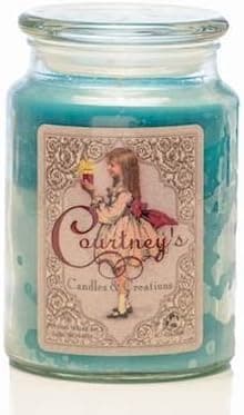 Courtney's Candles Honeydew Melon Maximum Scented 26oz Large Jar Candle