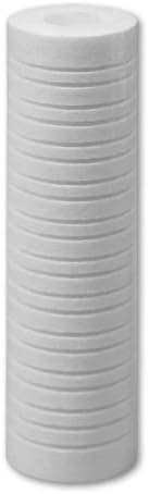 10"×2.5" 5 Micron Grooved Sediment Melt Blown Filters Cartridges (Compatible Replace Aqua-Pure AP110 Whole House)