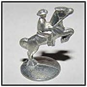 Man On Horse Genuine Monopoly Token
