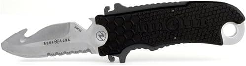 Aqua Lung Small Squeeze Knife Black