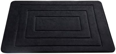 Bath Rug Memory Foam,(Black)