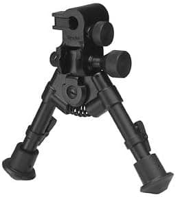 150-050 Versa-Pod Sniper Pod Extra-Short Bipod 50 Series Tactical With Pan Tilt & Lock Controls 5 to 7 Rubber Feet