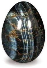 Blue Tiger Eye Crystal Egg ~48mm