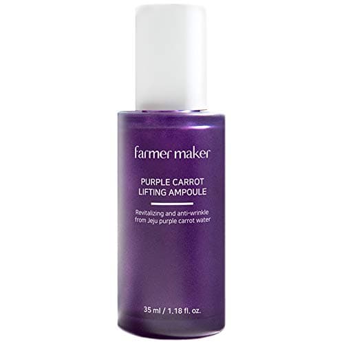 Farmermaker Purple Carrot Lifting Ampoule 1.18 fl. oz., Purple Carrot Extract for Revitalizing and Treatment Skin , Hydrating, Serum for Face