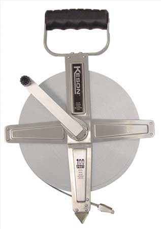 Measuring Tape, SS, 100 Ft, Ft/In/8ths