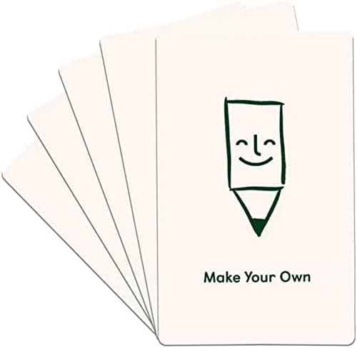 Yoto Make Your Own Cards – 5 Blank Audio Cards for Use with Kids Player & Mini Bluetooth Speaker, Play Audiobook Stories Music Radio Podcasts Learning Activities, Fun Gift for Children All Ages