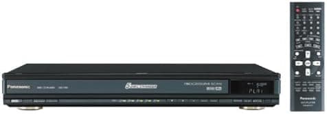 Panasonic DVD-F65K Super Slim 5-Disc DVD Player , Black