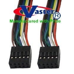 USB2.0 Internal Cable, 3 Ft 10 Pin Housing X 10 Pin Housing USB2.0 Ribbon Cable