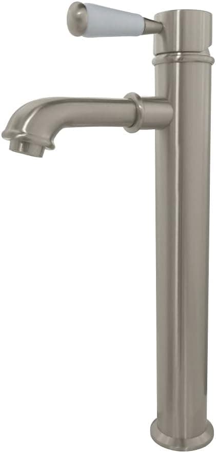 Kingston Brass KS7218DPL Paris Vessel Faucet, Brushed Nickel