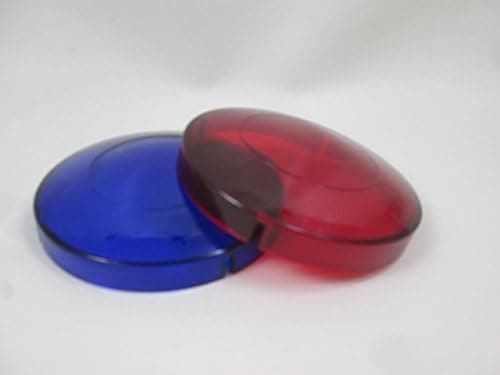 Red & Blue Lens Cover for Spa Hot Tub Light Lens 3 1/4" Video How to