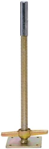 Bil-Jax 0032-086 Adjustable Scaffolding Leveling Jack with Rigid Base, 15-Inch