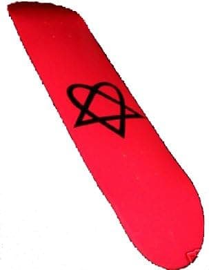 Bam Heartagram Pro New HIM Skateboard Deck