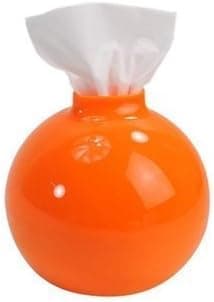 Domire Paper Pot Toilet Paper and Tissue Paper Holder Orange
