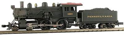 Model Power MDP87631 N Scale Pennsylvania 4-4-0 American Model Train Steam Locomotive