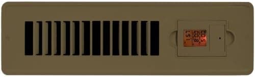 Vent-Miser 91663-BR Programmable Energy Saving Vent, 12-by-2-Inches, Brown