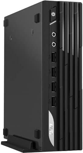 CUK MSI Pro DP21 Tiny Desktop (Intel i9-11900, 64GB DDR4 RAM, 1TB NVMe SSD + 2TB HDD, W10 Pro) Mini Small Form Factor PC Computer