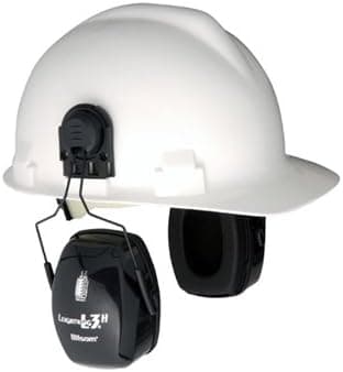 Leightning L3H, NRR 27 Earmuff Hard Hat Mount