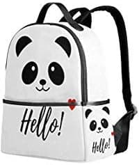 Use4 Hipster Cat Union Jack Polyester Backpack School Travel Bag (Color12)