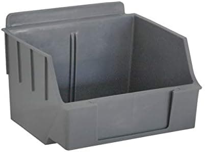 StoreWALL Resin Utility Bins for Small Hardware Storage on Garage Slatwall Panels (Pack of 4)