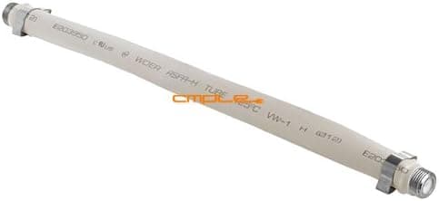 Cmple - Flat F-to-F Type Coaxial Jumper, 8"