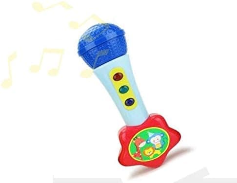 MeeYum Kids Toy Musical Singing Microphone with Colorful Lights Great Birthday Gift Battery Operated MIC