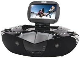 New-7 inch Naxa NDL-400 AC/DC Digital LCD TV w/ DVD Player, AM/FM Stereo Radio, USB/SD/MMC Inputs - NDL-400