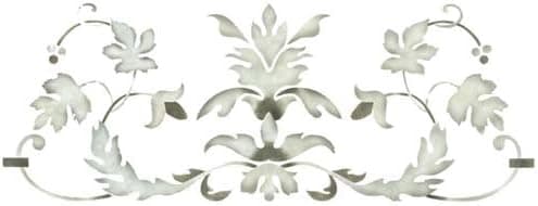 Designer Stencils Leaf Scroll Wall Stencil SKU #2503