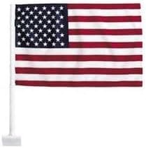 Patriotic Car Flag 12" x 18"