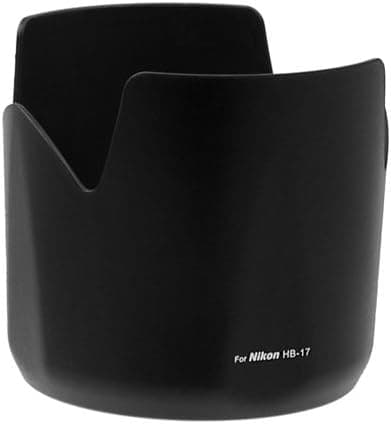 Fotodiox Lens Hood Replacement for HB-17 Compatible with Nikon Nikkor AF-S 80-200mm f/2.8D IF-ED Lens (Serial No 200001-261492)