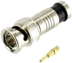 niceEshop(TM) 10 Pack BNC Male Compression Coax Connectors For RG59 Cable