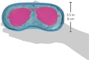 Beyond Optics Sunglass Printed Sleep Eye Mask, Pink/Blue, 1 Count
