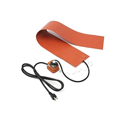 36"*5.9" 1200W 220V Silicone Rubber Heating Blanket w/ Temp Controller for Guitar Side Bending Silicone Heating Pad