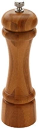 MIU 8-Inch Bamboo Peppermill with Stainless-Steel Gear