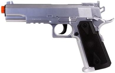 Tactical 1911 CO2 Silver Version airsoft gun