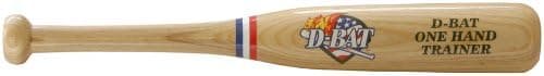 D-Bat One Hand Trainer Wood Baseball Bat