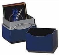 Ultra Pro Satin Deck Box (Blue) - Ideal for YuGiOh!, Pokemon, Magic: The Gathering, World of Warcraft Trading Card Games
