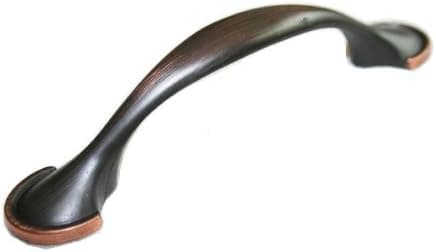 Lot of 10 Olympia 3" Center Distance Cabinet Pull 16167 Oil Rubbed Bronze Highlighted