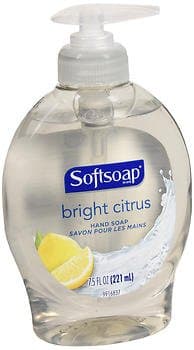 Softsoap Hand Soap Bright Citrus - 7.5 oz, Pack of 2