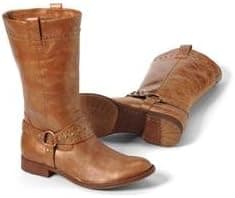Born 'Boreen' Harness Boots Womens 8 M - Gold Wash