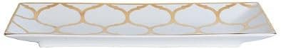 Lattice Trinket Tray in Gold