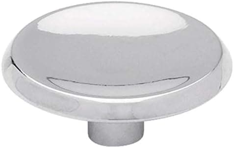 24 Pack - Liberty P65015H-CHR-C Concave Polished Chrome Round Cabinet Knob, 1-1/2 inch