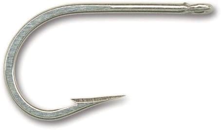 Mustad 7692DT Big Game Tarpon and Tuna Forged Duratin Hook with Brazed Ring (10-Pack)